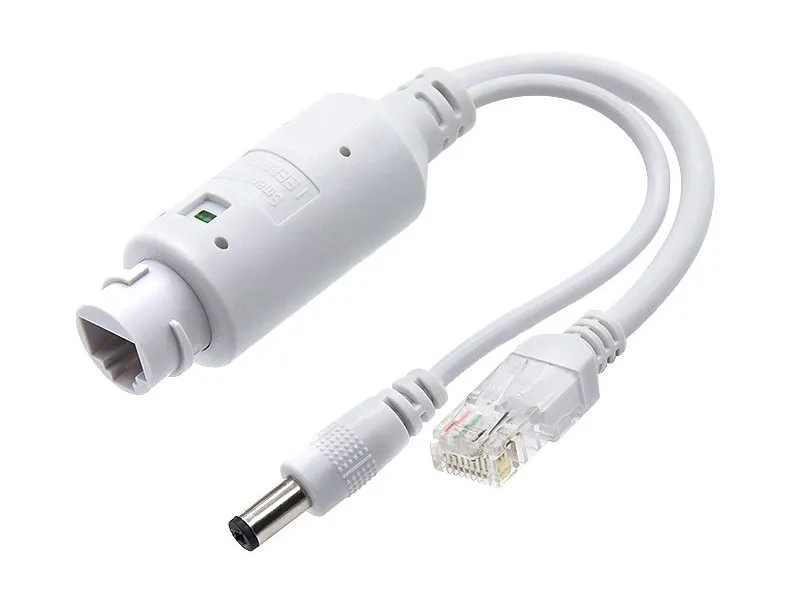 XtendLan XL-POES-12V1-A, PoE splitter 802.3af, 100Mb, stabilizovaných 12V/1A jack, přep. ochrana, mini