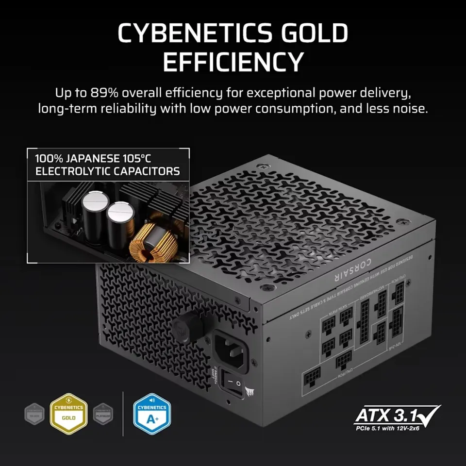 CORSAIR RM850x SHIFT 80+ GOLD, MODULAR