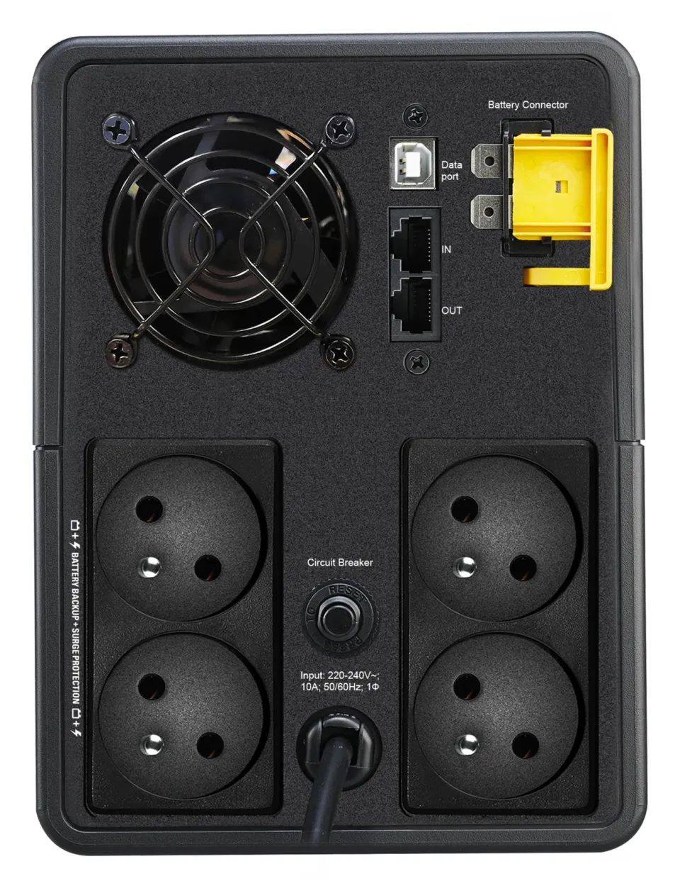 APC Back-UPS 2200VA, 230V, AVR, French Sockets (1200W) - CZ zásuvka
