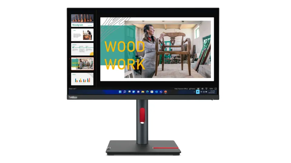 Lenovo ThinkVision/P24q-30/23,8"/IPS/QHD/60Hz/6ms/Blck-Red/3R