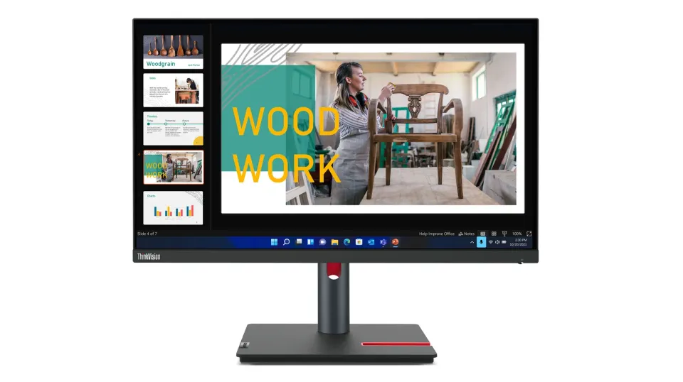 Lenovo ThinkVision/P24q-30/23,8"/IPS/QHD/60Hz/6ms/Blck-Red/3R