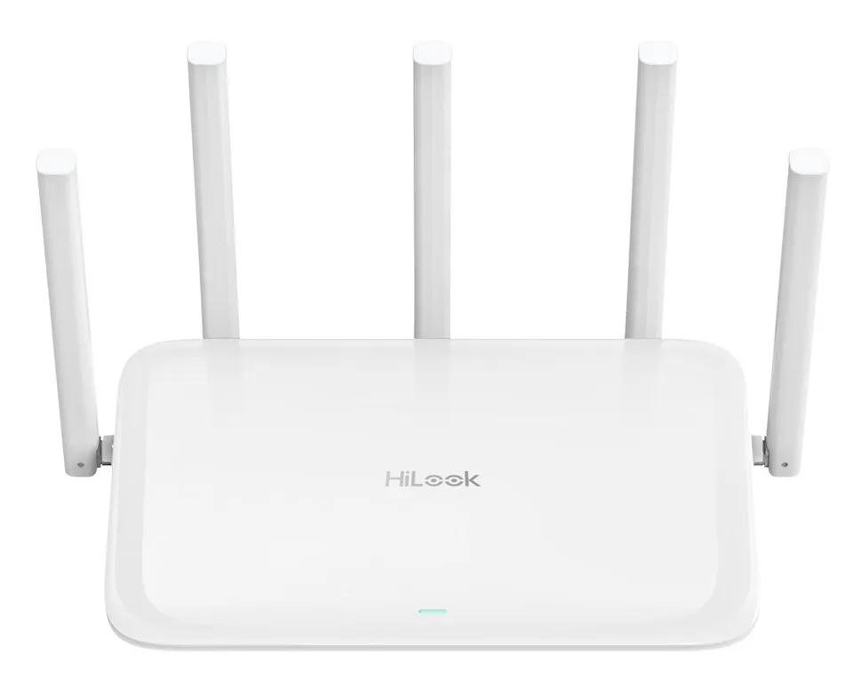 HiLook Powered by HIKVISION/ Wi-Fi 6 router WR-AX18(O-STD)/EU/ IEEE 802.11a/n/ac/ax/ 1800Mbps/ 3x LAN/ 1x WAN/ bílý
