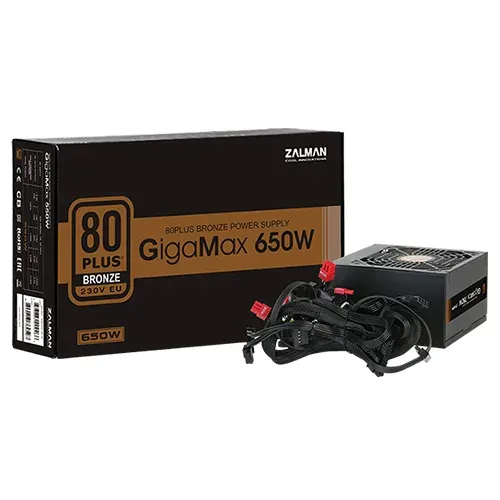 ZALMAN zdroj ZM650-GVII GigaMax, 650W eff. 88%