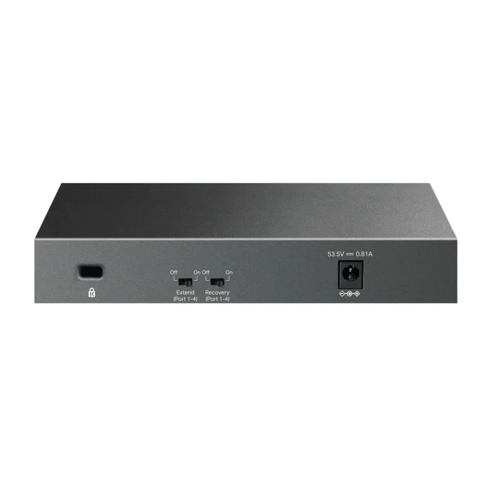 TP-Link LiteWave switch LS106LP (6x100Mb/s, 4xPoE, 41W, fanless)