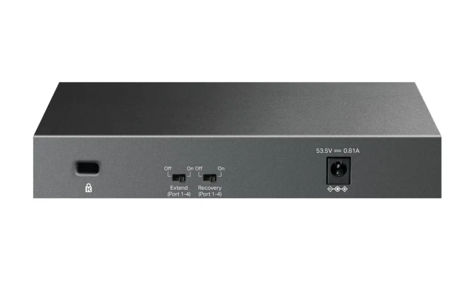 TP-Link LiteWave switch LS106LP (6x100Mb/s, 4xPoE, 41W, fanless)