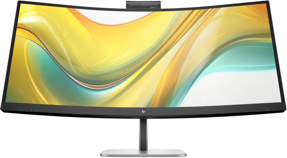 HP LCD 534pm Conferencing Monitor 34",3440x1440,VA,400nit,4000:1,5ms,DP1.4,HDMI 2.0,4xUSB,USB-C100W,cam,repro, RJ45