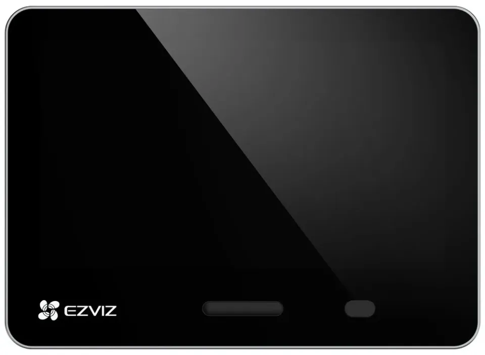 EZVIZ chytré kukátko EP4/ Wi-Fi/ 4K UHD (8 Mpix)/ 5,5" dotykový displej/ IP54/ stříbrné