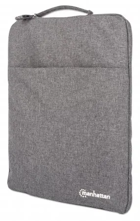 MANHATTAN Pouzdro Seattle Notebook Sleeve 15.6", Voděodolný, šedá