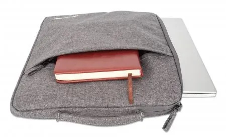 MANHATTAN Pouzdro Seattle Notebook Sleeve 15.6", Voděodolný, šedá