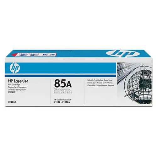 HP CE285AD sada originálních tonerů černých = 2pack (= 2x CE285A) černý toner 85A black cca 1600 stran (pro LJ P1102, P1102w, M1212nf, M1132) černý