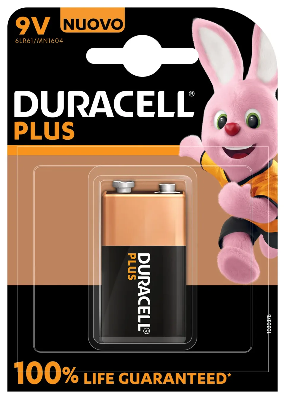 Duracell MN1604B1 9V Baterie