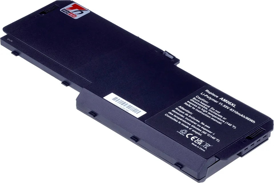 Baterie T6 Power pro HP ZBook 17 G5, ZBook 17 G6, 8310mAh, 96Wh, 6cell, Li-pol