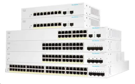 Cisco CBS220 Smart 24-port GE, PoE, 4x10G SFP+