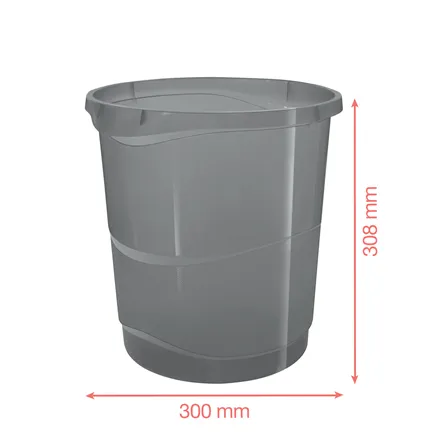 NOBO Odpadkový koš Esselte Colour'Breeze, 14 l, levandulová