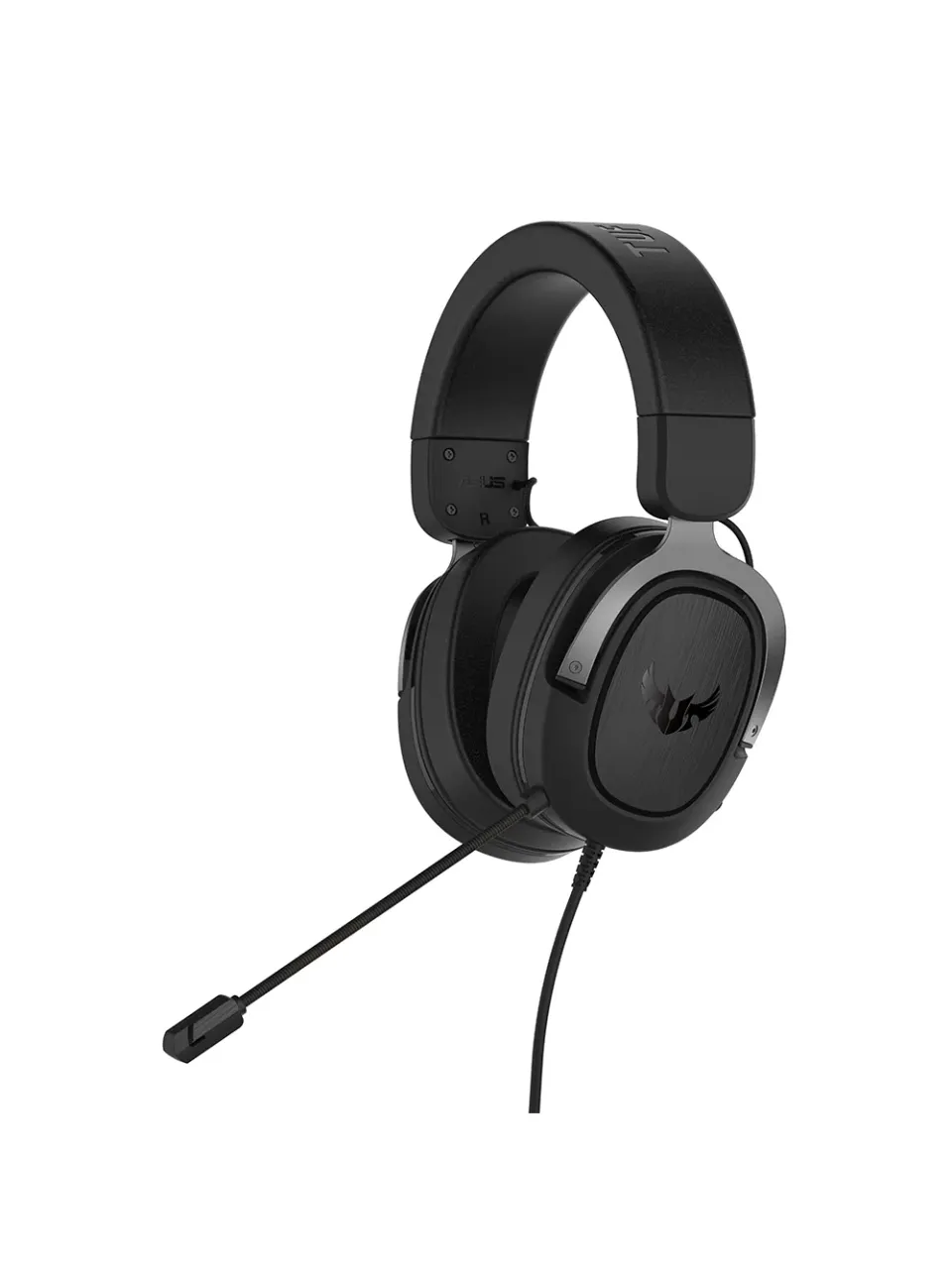 ASUS sluchátka TUF Gaming H3 Gun Metal, Gaming Headset, černo-šedá