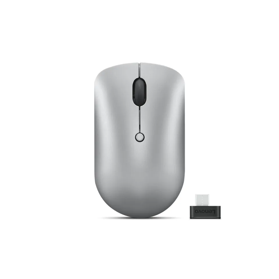 Lenovo myš CONS 540 Bezdrátová kompaktní USB-C (šedá)