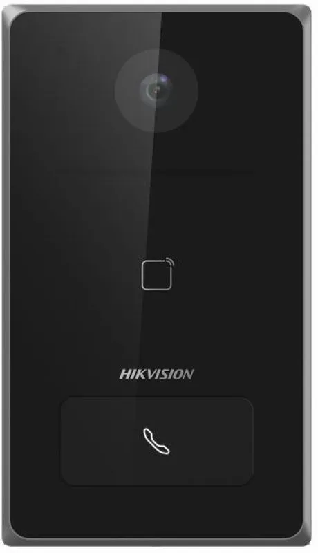 Hikvision DS-KV6133-WME1/Surface - IP dveřní interkom, 1 tlačítko, 2MP, čtečka, WiFi