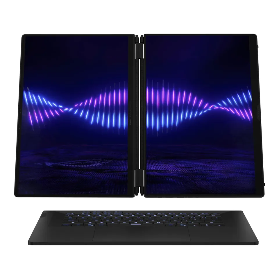 ASUS NTB ROG Zephyrus Duo 16 (GX651AX-SR168X), Core Ultra 9 386H, 16" 2880 x 1800, 64GB, 2TB SSD, RTX 5090, W11P, Gray