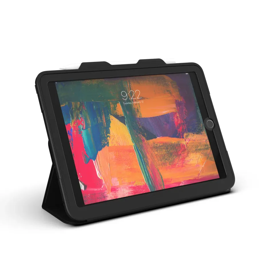 ZAGG klávesnice Rugged Messenger Kryt UK + VG IPad 9.7