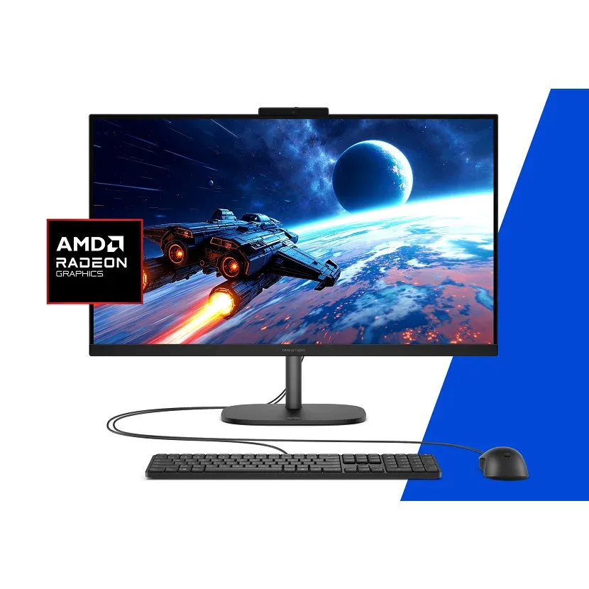 HP OmniStudio 27-cv0013nc, 27" FHD, Ryzen 5, 16GB LPDDR5, SSD 512GB, Win11 Home, 2M Game Pass