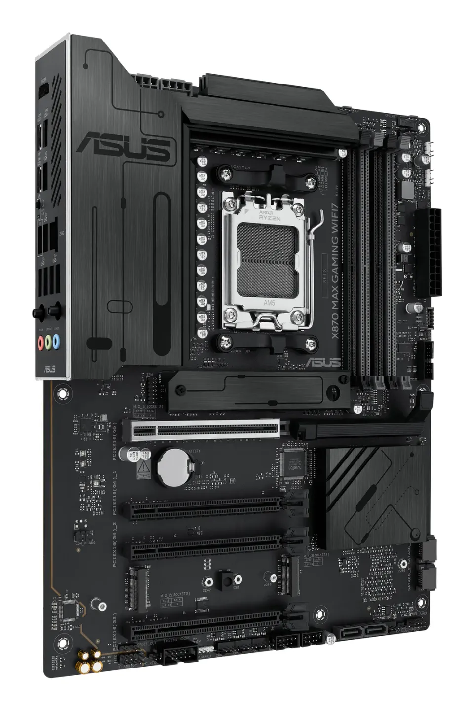 ASUS MB Sc AM5 X870 MAX GAMING WIFI7, AMD X870, 4xDDR5, 2xUSB4, 1xHDMI, WiFi