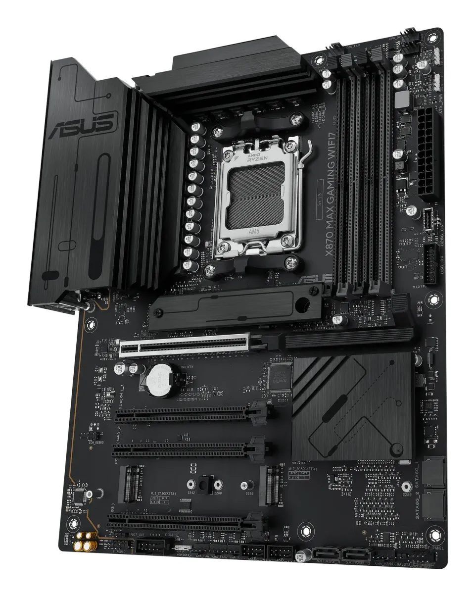 ASUS MB Sc AM5 X870 MAX GAMING WIFI7, AMD X870, 4xDDR5, 2xUSB4, 1xHDMI, WiFi