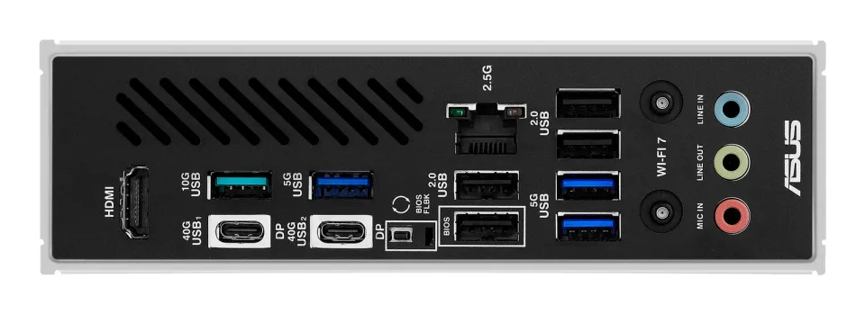 ASUS MB Sc AM5 X870 MAX GAMING WIFI7, AMD X870, 4xDDR5, 2xUSB4, 1xHDMI, WiFi