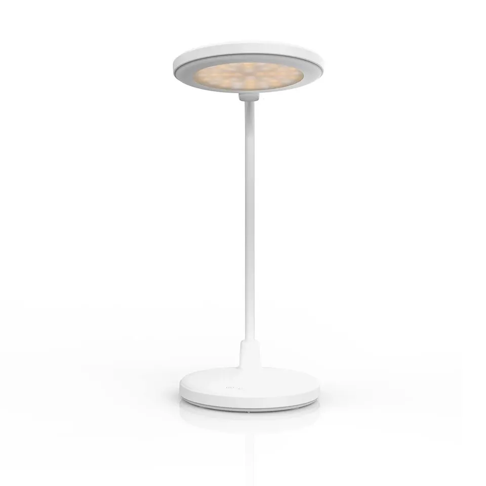 Nedis LTLRM11WT - LED Stolní lampa | Stmívatelné | Integrované zrcadlo | 3 Režim
