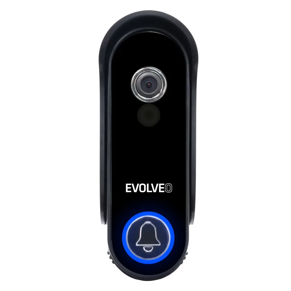 EVOLVEO DoorPhone W7, Sada domácího bezdrátového videotelefonu s WiFi černý moni
