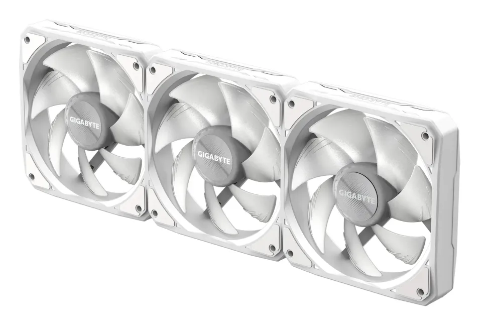 GIGABYTE ventilátor EZ CHAIN FAN 3-PACK, 3x120mm, bílá