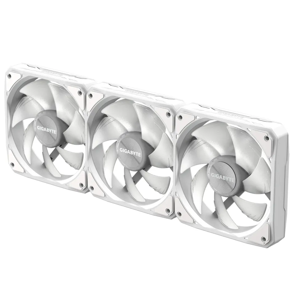 GIGABYTE ventilátor EZ CHAIN FAN 3-PACK, 3x120mm, bílá