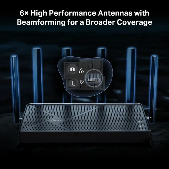 TP-Link Archer BE400 - Dvoupásmový Wi-Fi 7 router BE6500