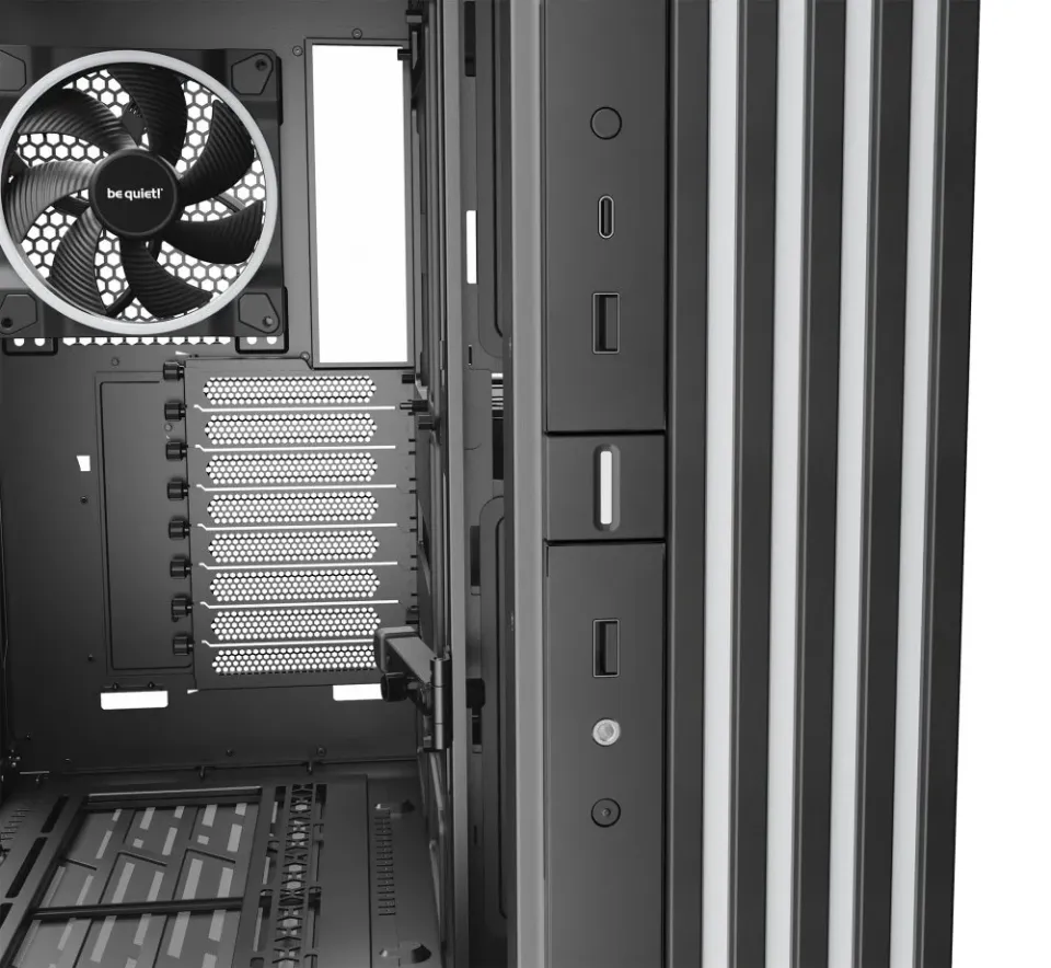 Be quiet! skříň LIGHT BASE 900FX / ATX / ARGB pásek / 4x140mm ARGB fan / 2xUSB 3.0 / USB-C / panoramatická / ...