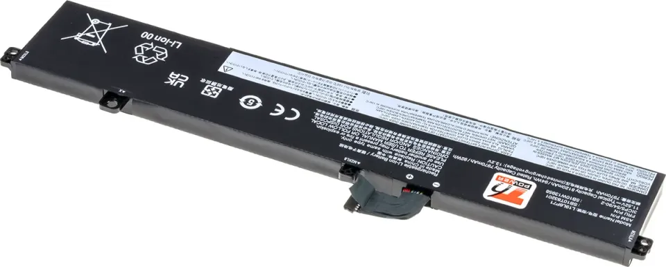 Baterie T6 Power pro Lenovo ThinkPad T15g, P15, P17 Gen 1, Gen 2, 8120mAh, 94Wh, 6cell, Li-pol