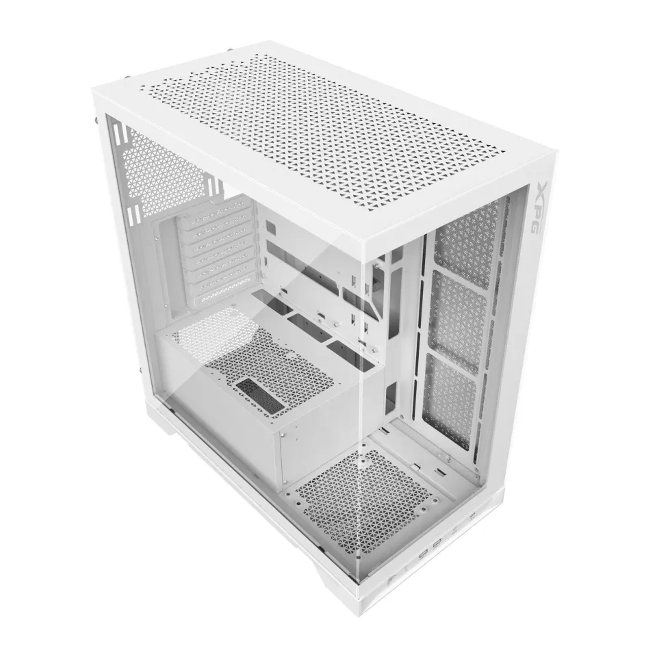 ADATA XPG case INVADER X Mid-Tower, bez zdroje, bez ventilátorů, Bílá