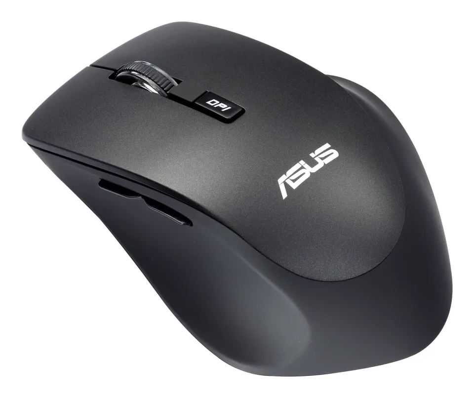 ASUS WT425/Cestovní/Optická/Pro praváky/1 600 DPI/Bezdrátová USB/Černá