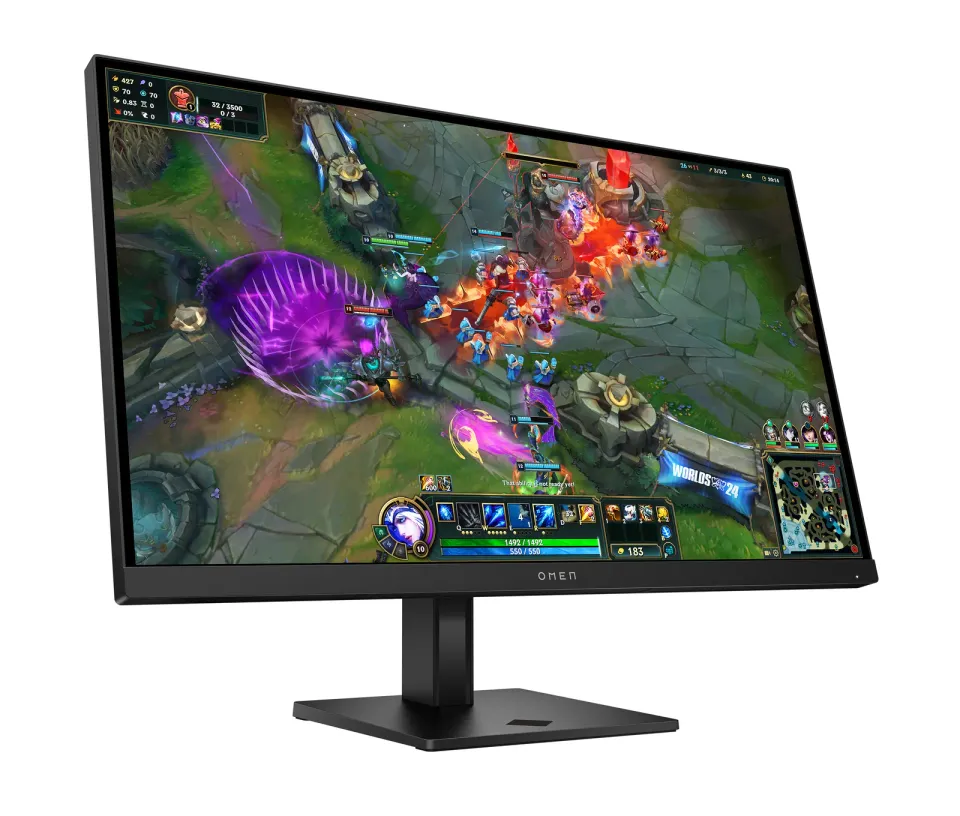 HP LCD HP OMEN 27qs G2 27" 2560x1440 QHD, IPS Black AG, AMD FreeSync, NVIDIA G-SYNC, 400nits, 280Hz, 2000:1, 1ms, 16:9, 2xHDMI 2.0, DP 1.4, USB, repro, Pivot, Výškově nastavitelný stojan