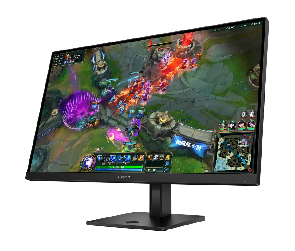 HP LCD HP OMEN 27qs G2 27" 2560x1440 QHD, IPS Black AG, AMD FreeSync, NVIDIA G-SYNC, 400nits, 280Hz, 2000:1, 1ms, 16:9, 2xHDMI 2.0, DP 1.4, USB, repro, Pivot, Výškově nastavitelný stojan