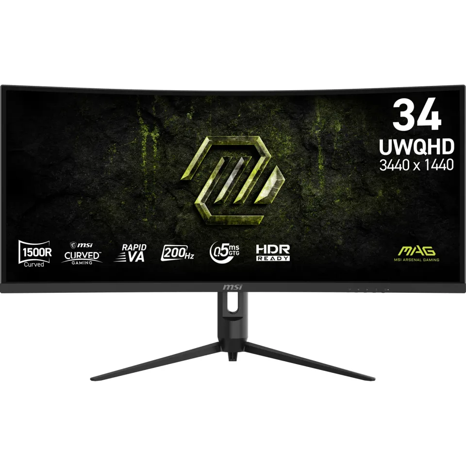 MSI MAG/342CQRF E20/34"/VA/wQHD/200Hz/0,5ms/Černá/3R