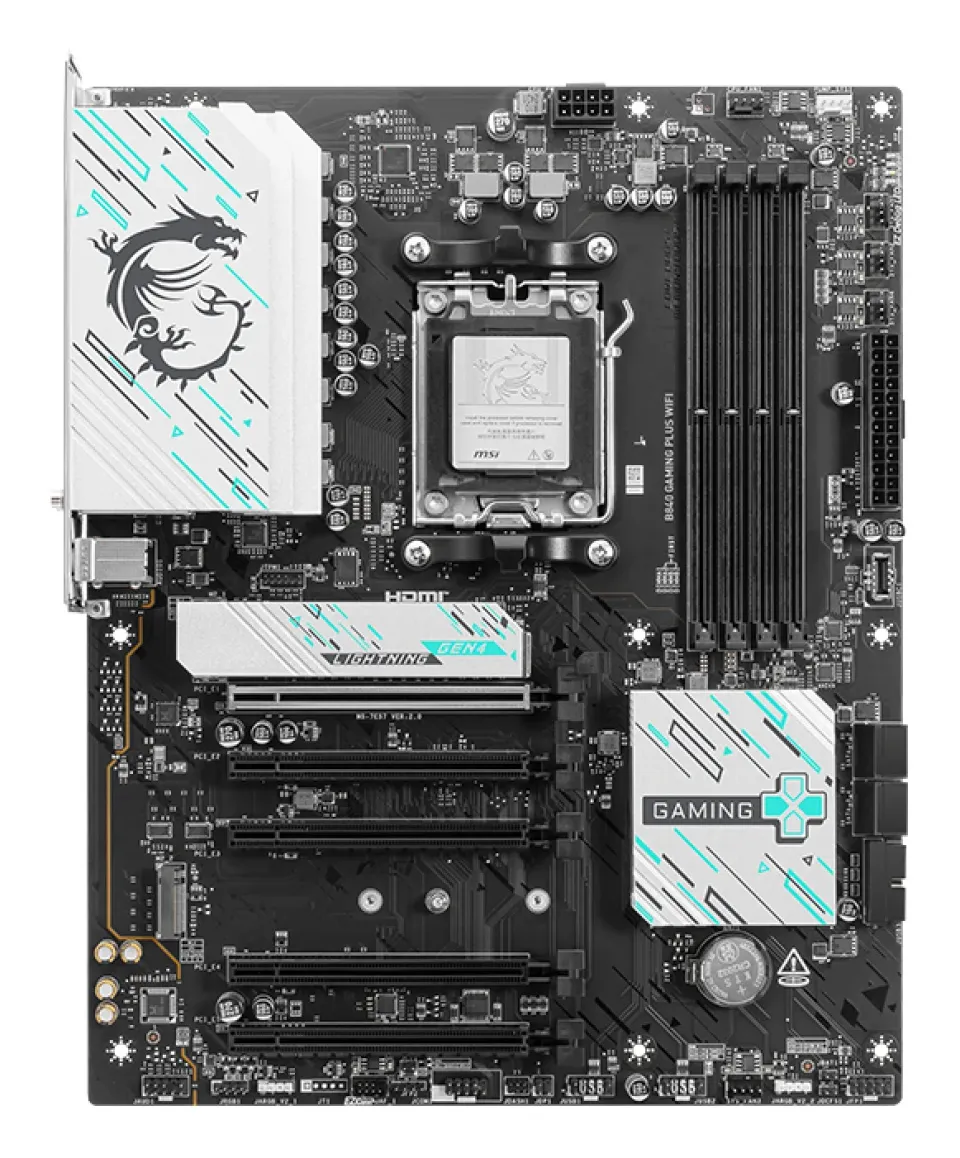 MSI B840 GAMING PLUS WIFI, AM5, AMD B840, 4x DDR5, ATX