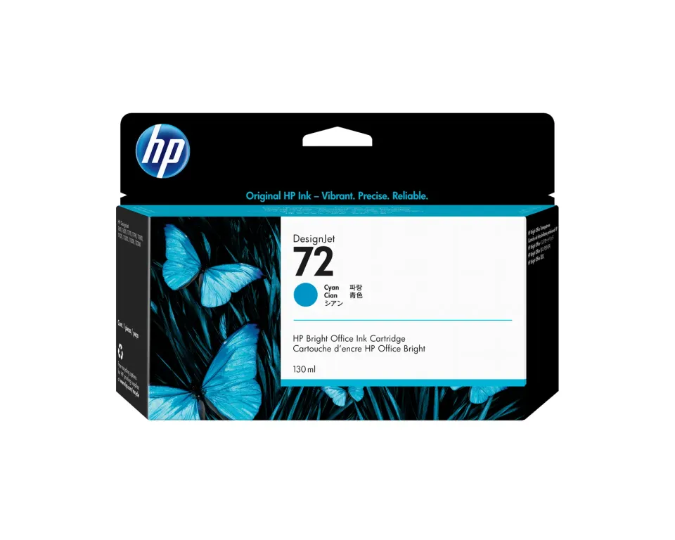 HP C9371A náplň č.72 Cyan (pro DJ T1100)
