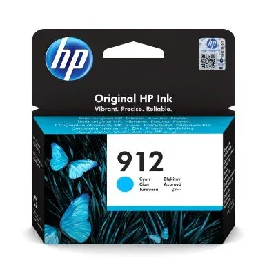 HP 3YL77AE náplň č.912 azurová cyan inkoustová kazeta (cca 315 stran) OfficeJet 8012e, 8013, 8022e, 8023
