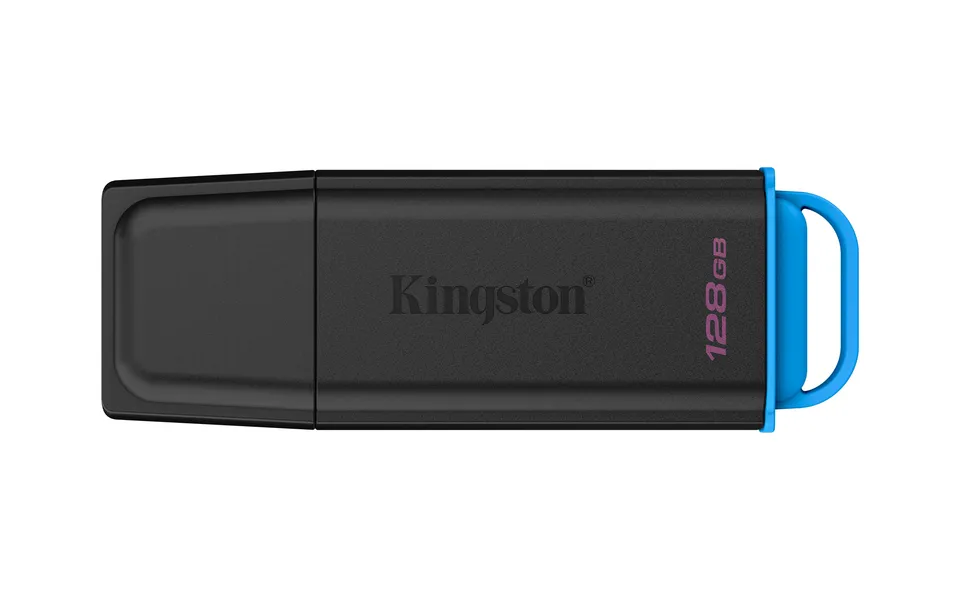 KINGSTON 128GB Portable USB 3.2 Gen 1 DataTraveler Exodia Black/Blue GEN2