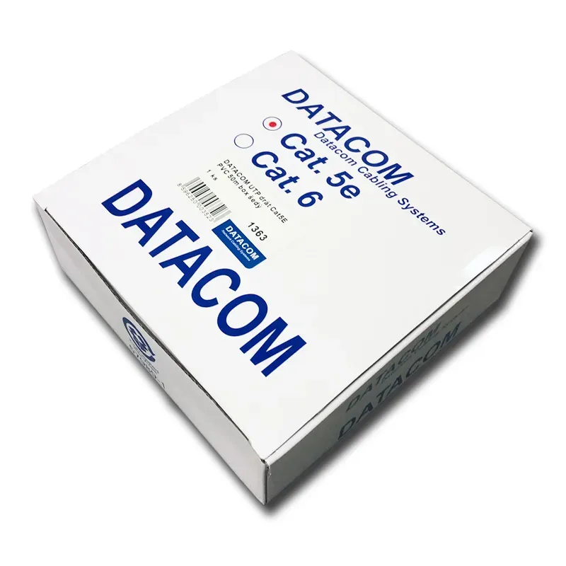 Metráž DATACOM UTP drát CAT5E PVC 50m šedý