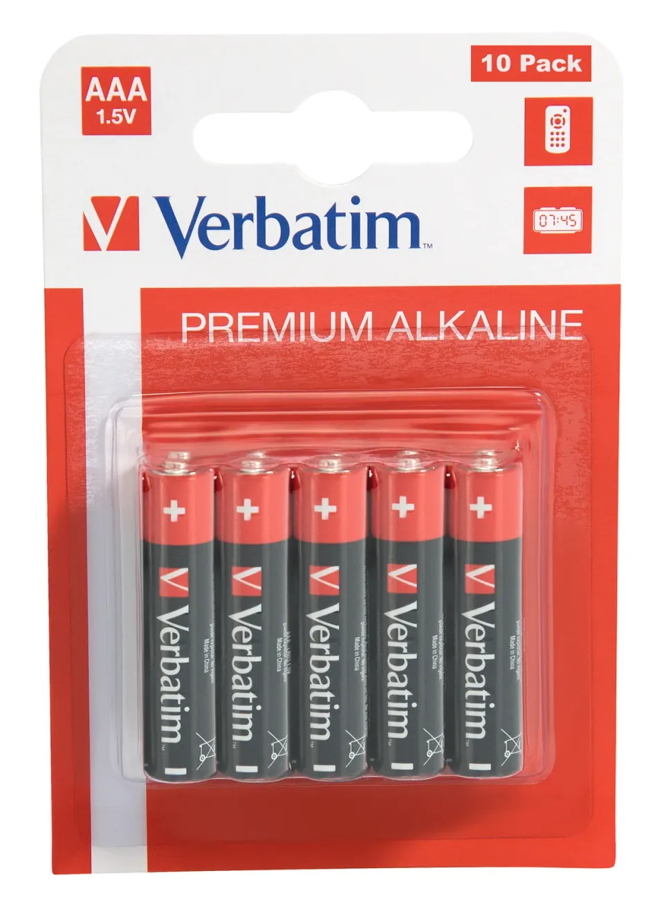 VERBATIM Alkalická Baterie AAA 10 Pack / LR3