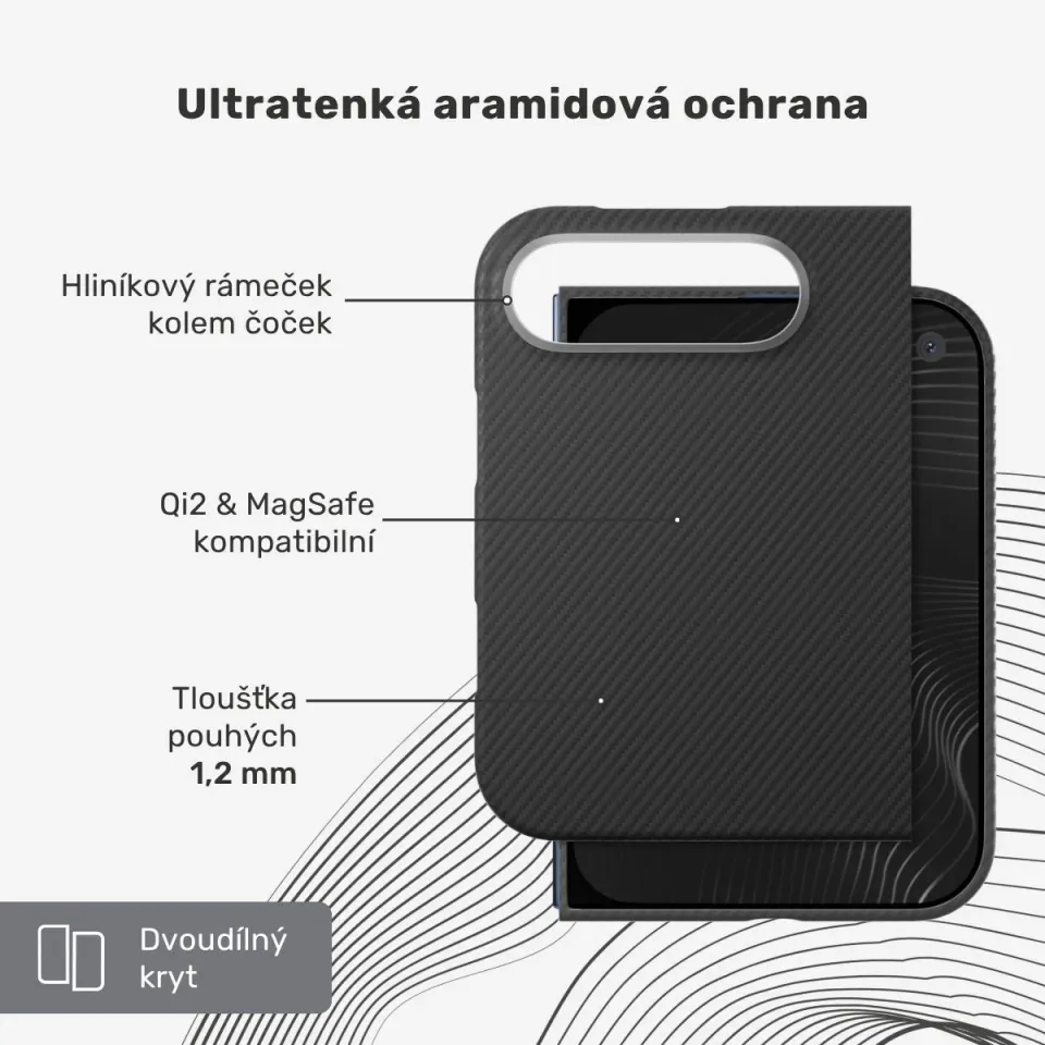 Epico UNUM SlimAramid Mag+ Case iPhone Duo