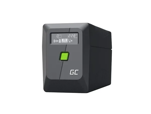 Green Cell Záložní zdroj UPS 850VA 480W PowerProof s LCD displejem
