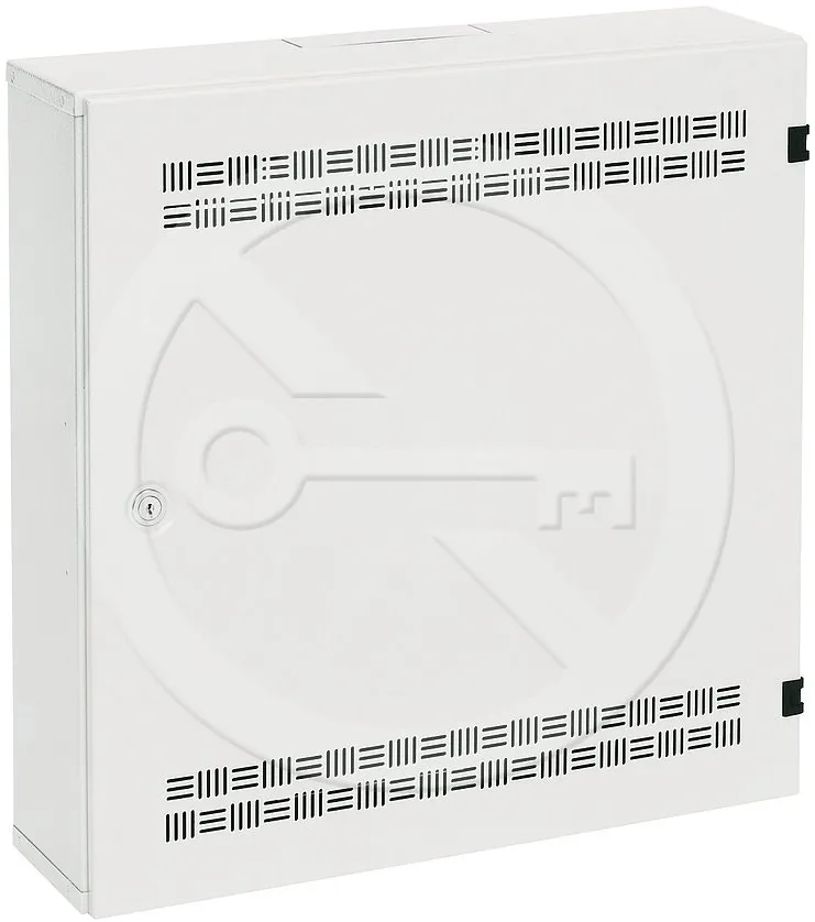 Solarix rozvaděč SOHO LC-18 na zeď s lištami 2U, 4U a 11U, 550x550x150mm, bílá