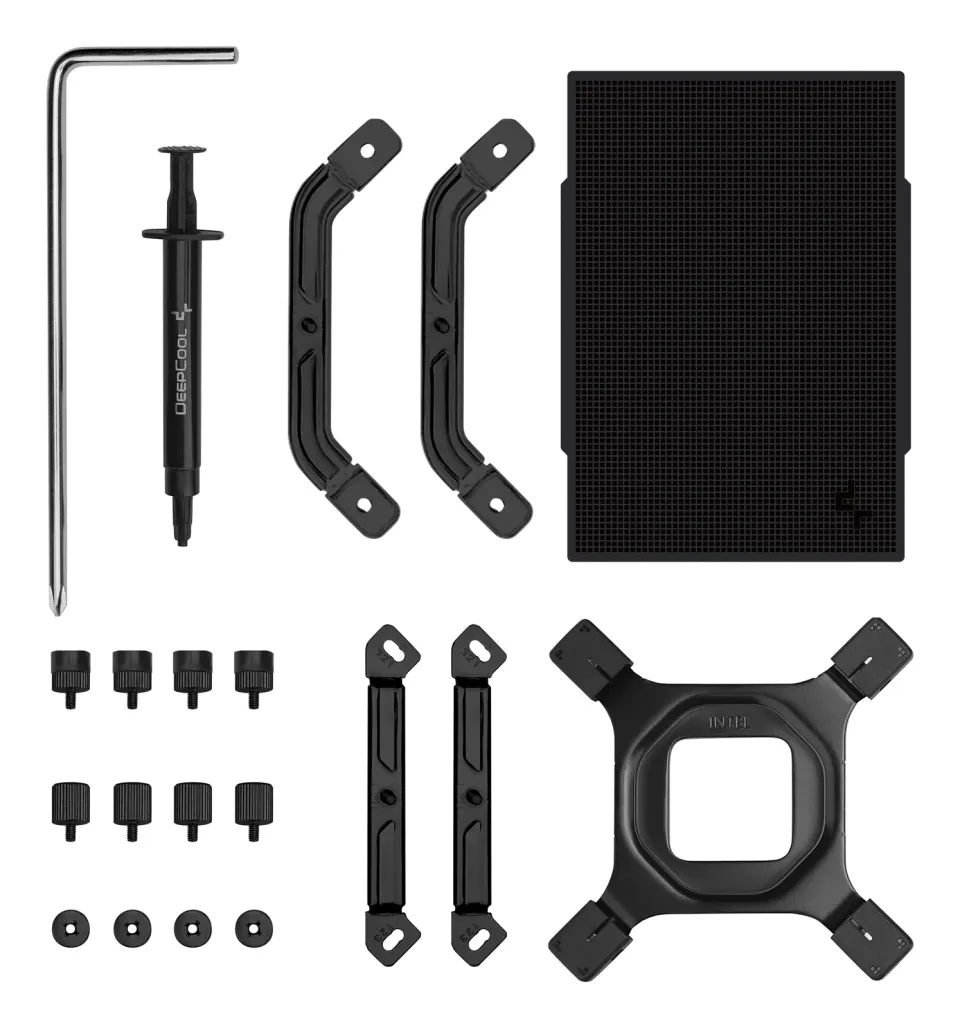 DEEPCOOL chladič AK500 G2 / 120mm fan / 5x heatpipes / PWM / pro Intel i AMD / černý
