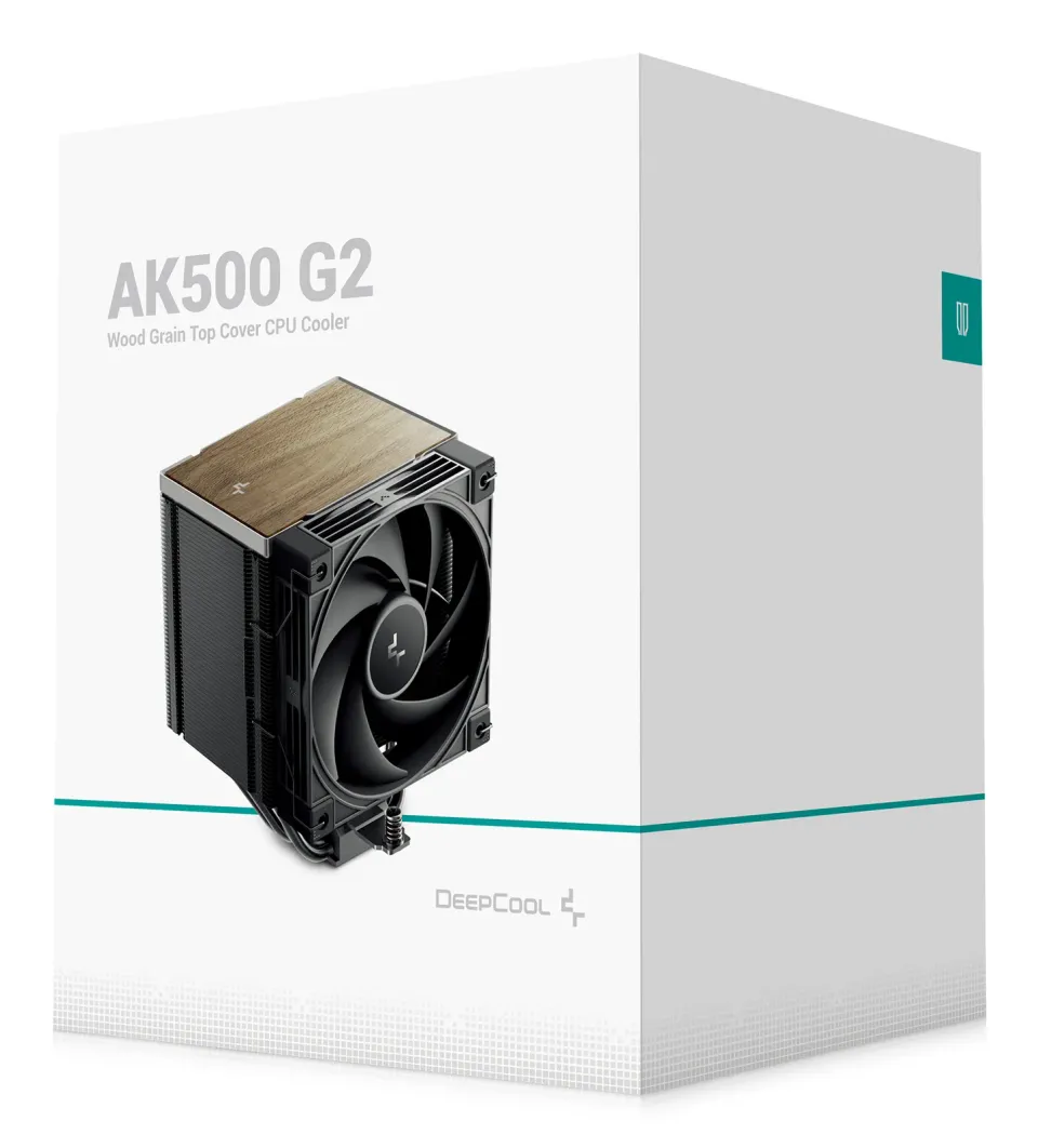 DEEPCOOL chladič AK500 G2 / 120mm fan / 5x heatpipes / PWM / pro Intel i AMD / černý
